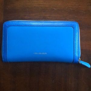 Vera Bradley Blue leather wallet
